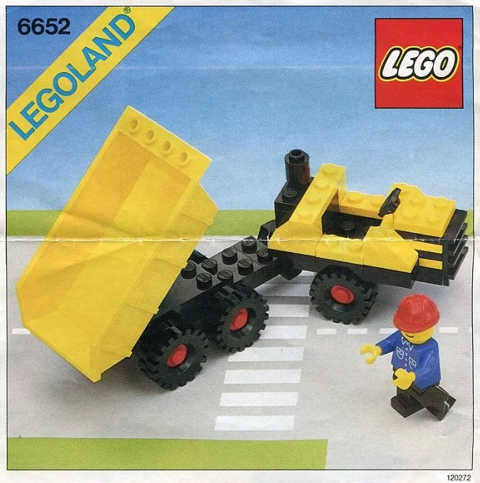 Set LEGO Town 6652 Construction Truck