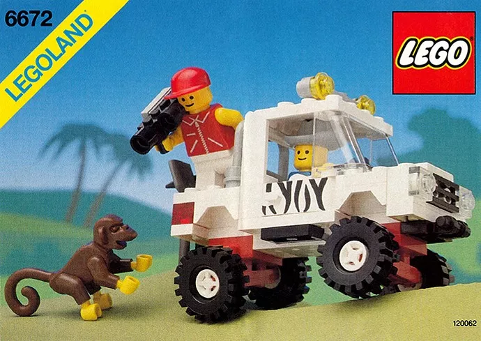 Set LEGO Town 6672 Safari Off-Road Vehicle
