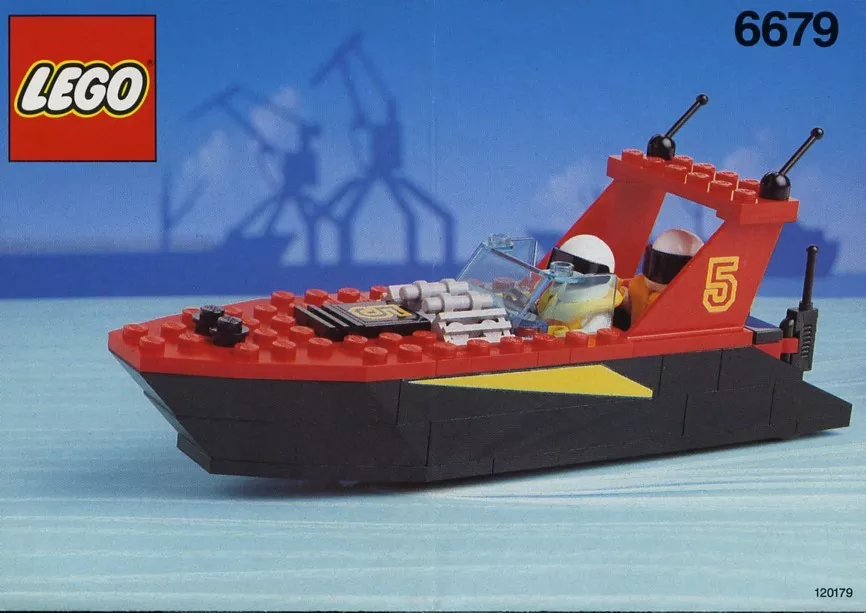 Set LEGO Town 6679 Exxon Tow Truck