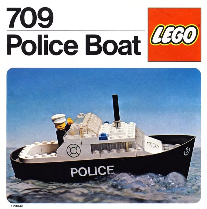 Set LEGO Town 709 Police Boat