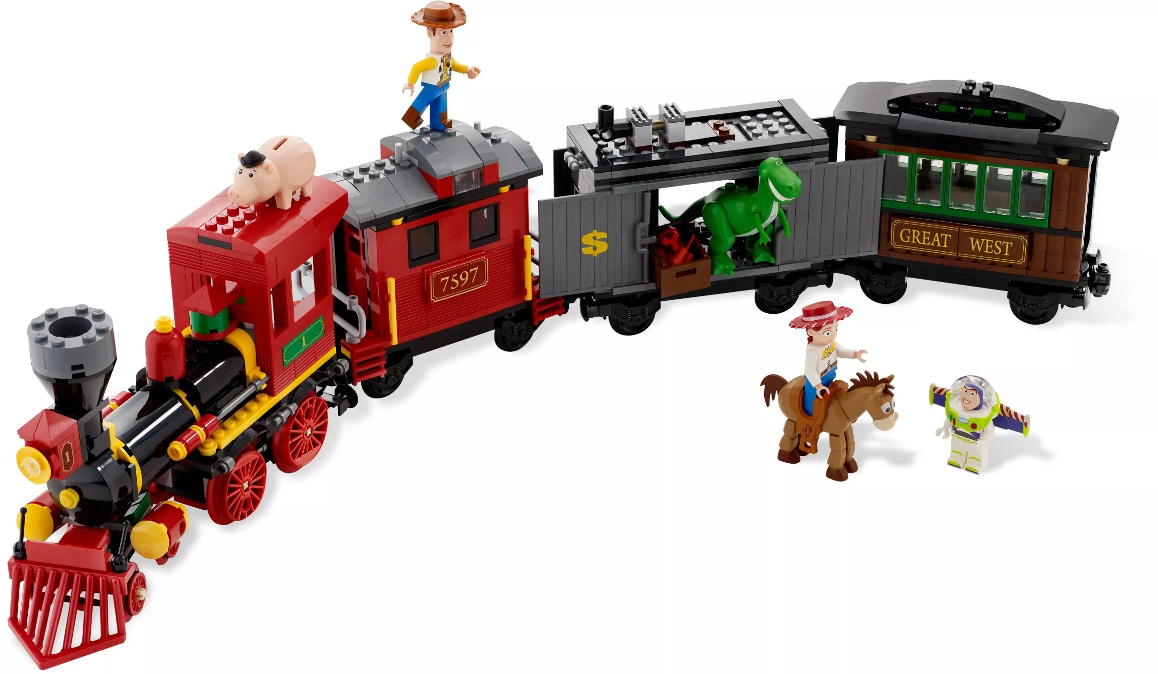 Set LEGO Toy Story 7597 Western Train Chase