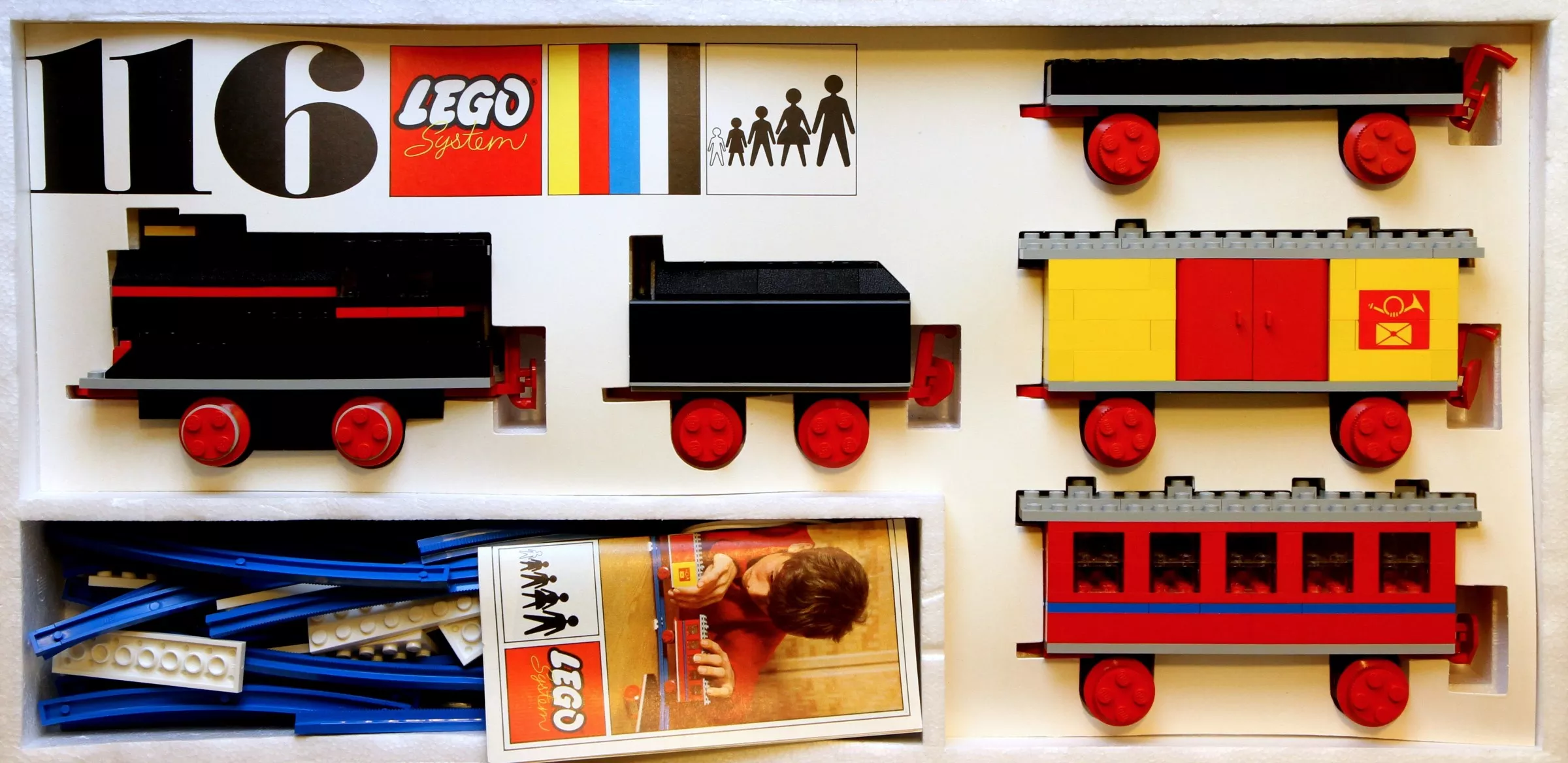 Set LEGO Trains 116 Starter Train Set with Motor