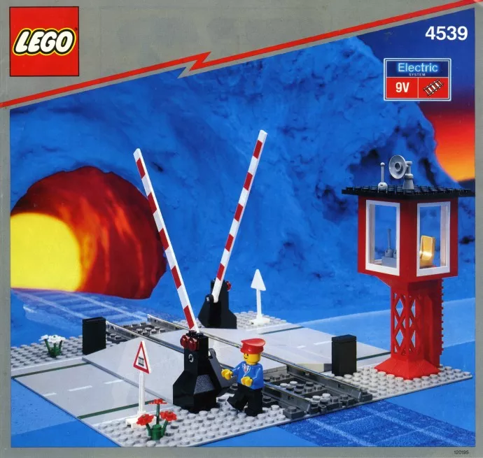 Set LEGO Trains 4539 Manual Level Crossing