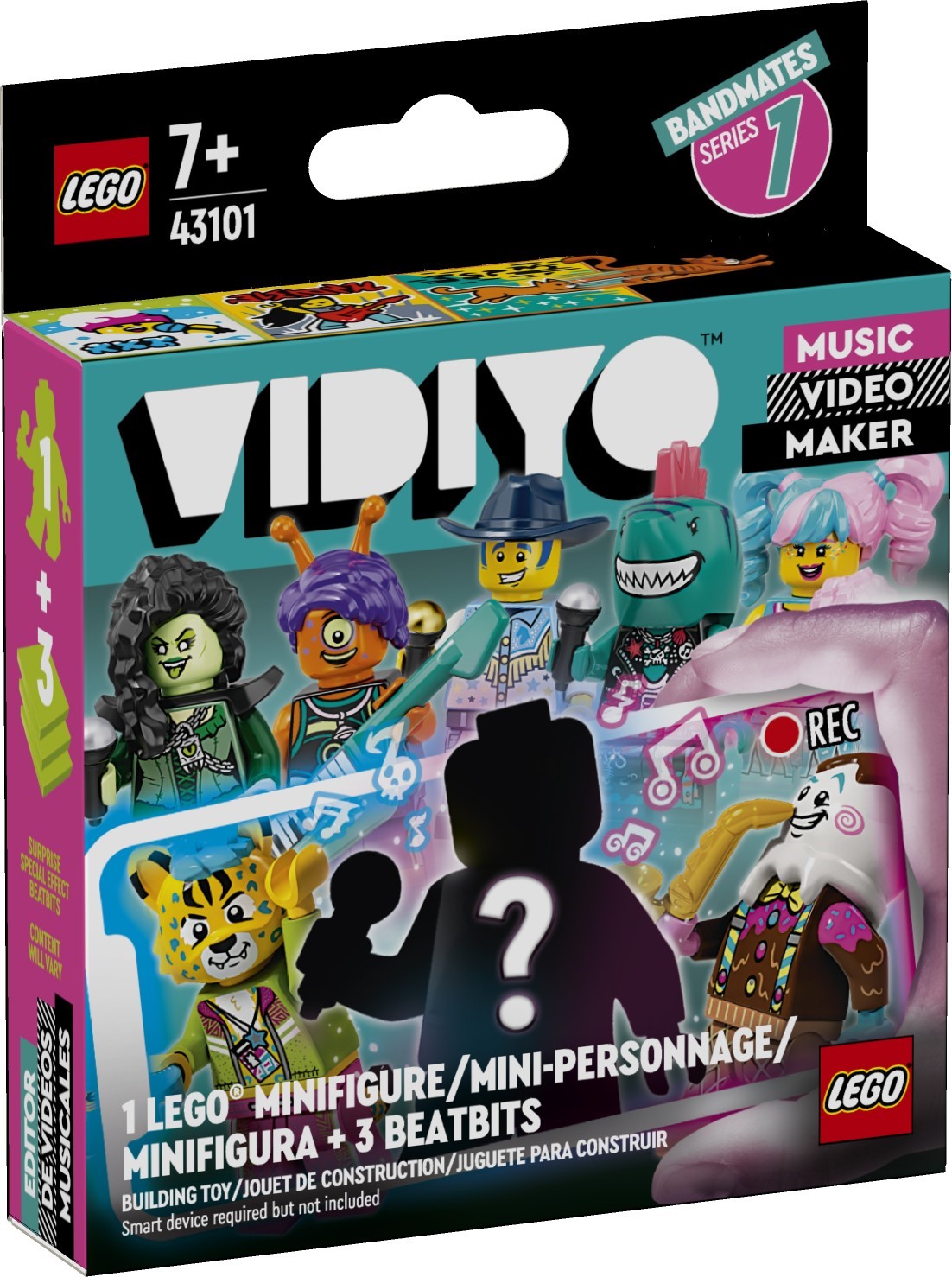 Set LEGO Vidiyo 43101 Bandmates Series 1