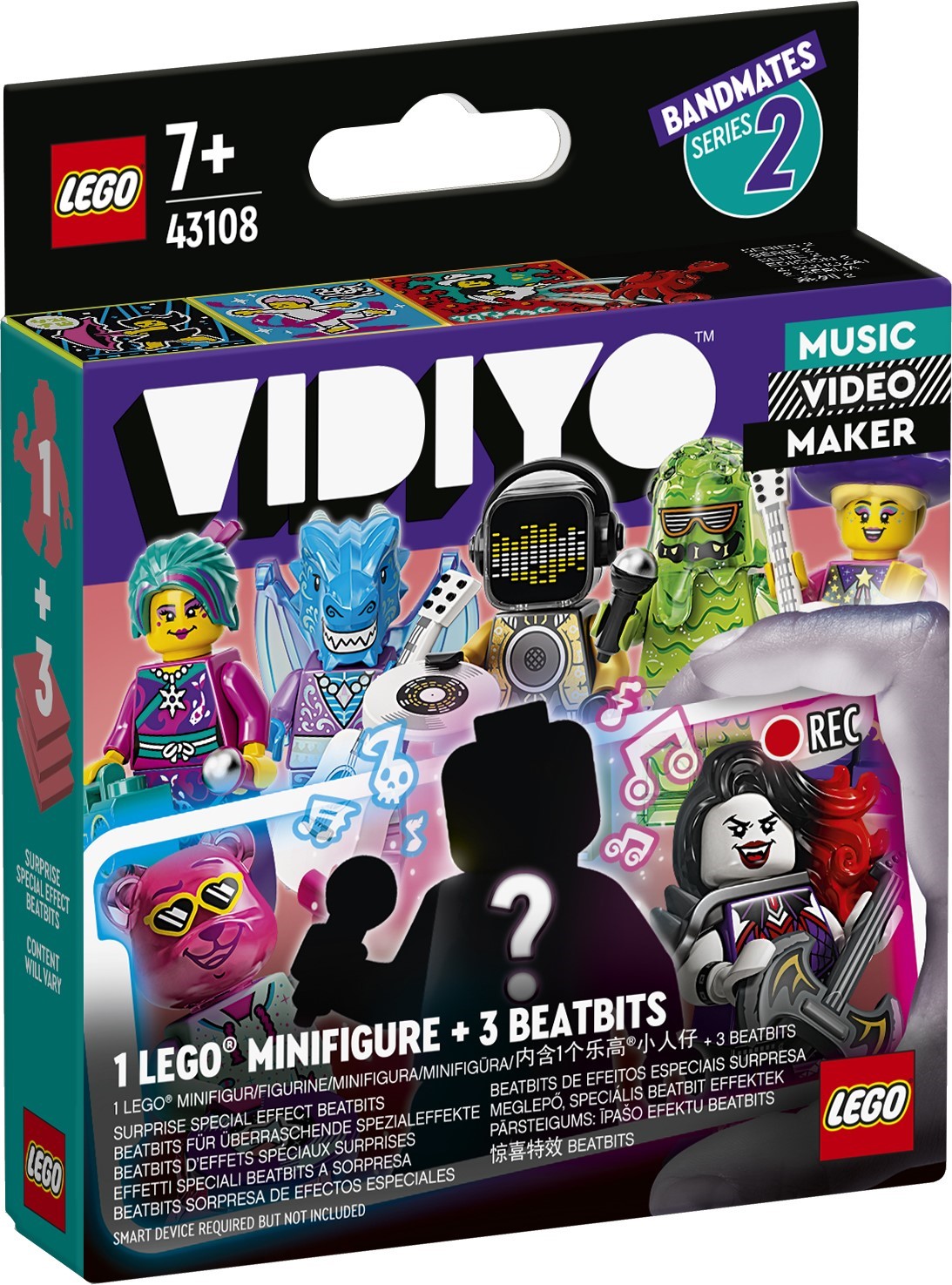 Set LEGO Vidiyo 43108 Bandmates Series 2