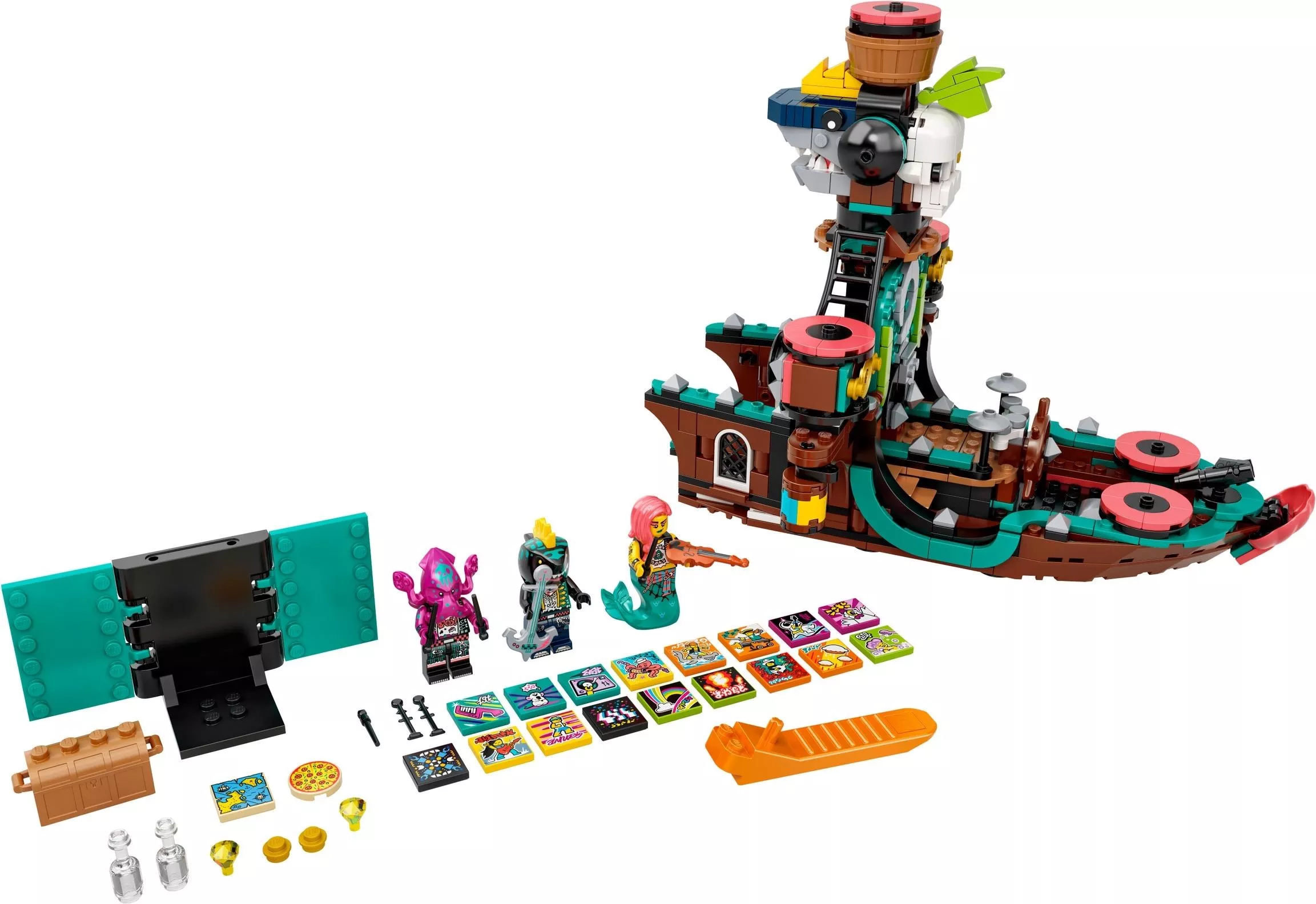 Set LEGO Vidiyo 43114 Punk Pirate Ship