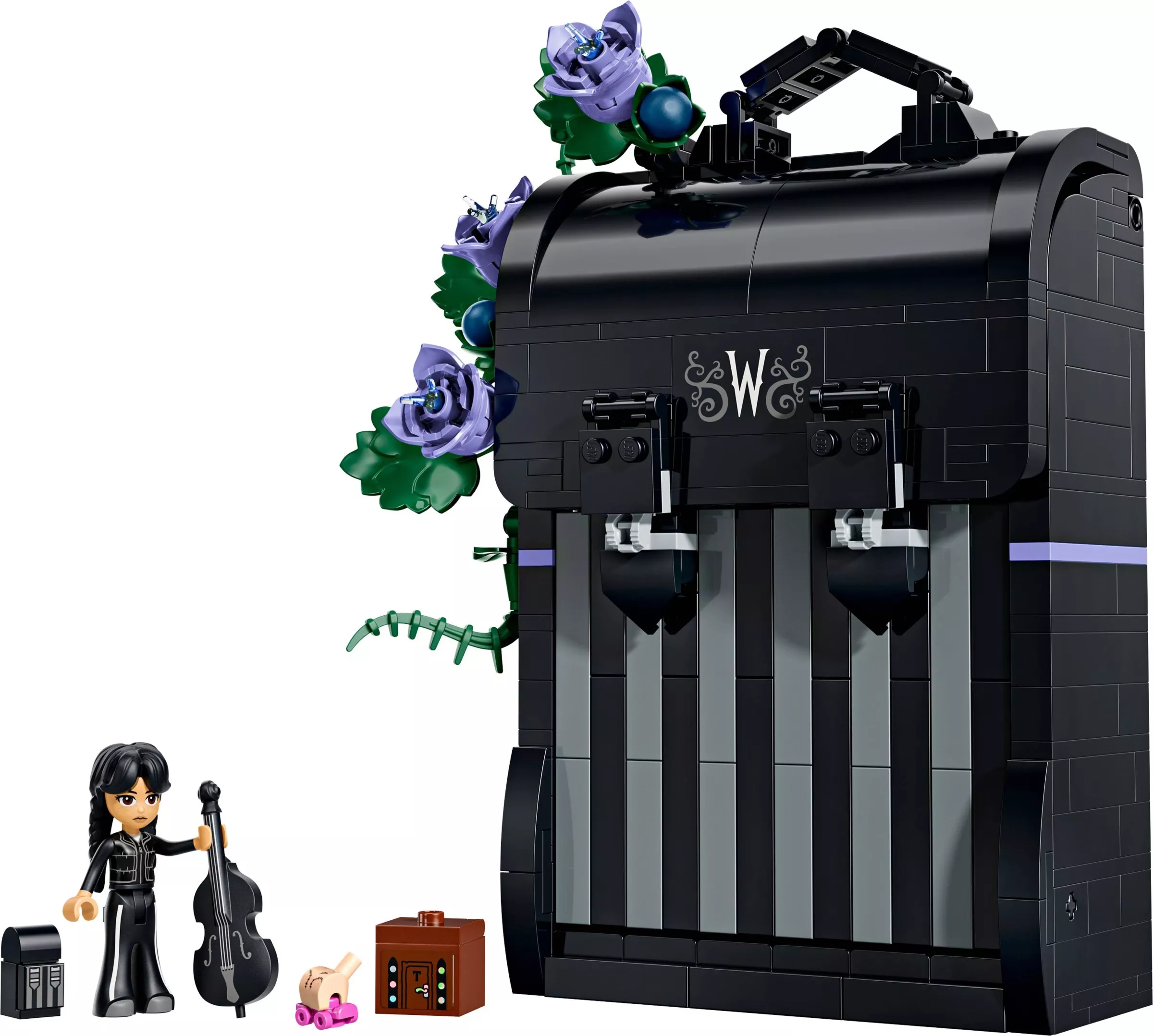 Set LEGO Mercredi 76787 Le sac à dos de Mercredi