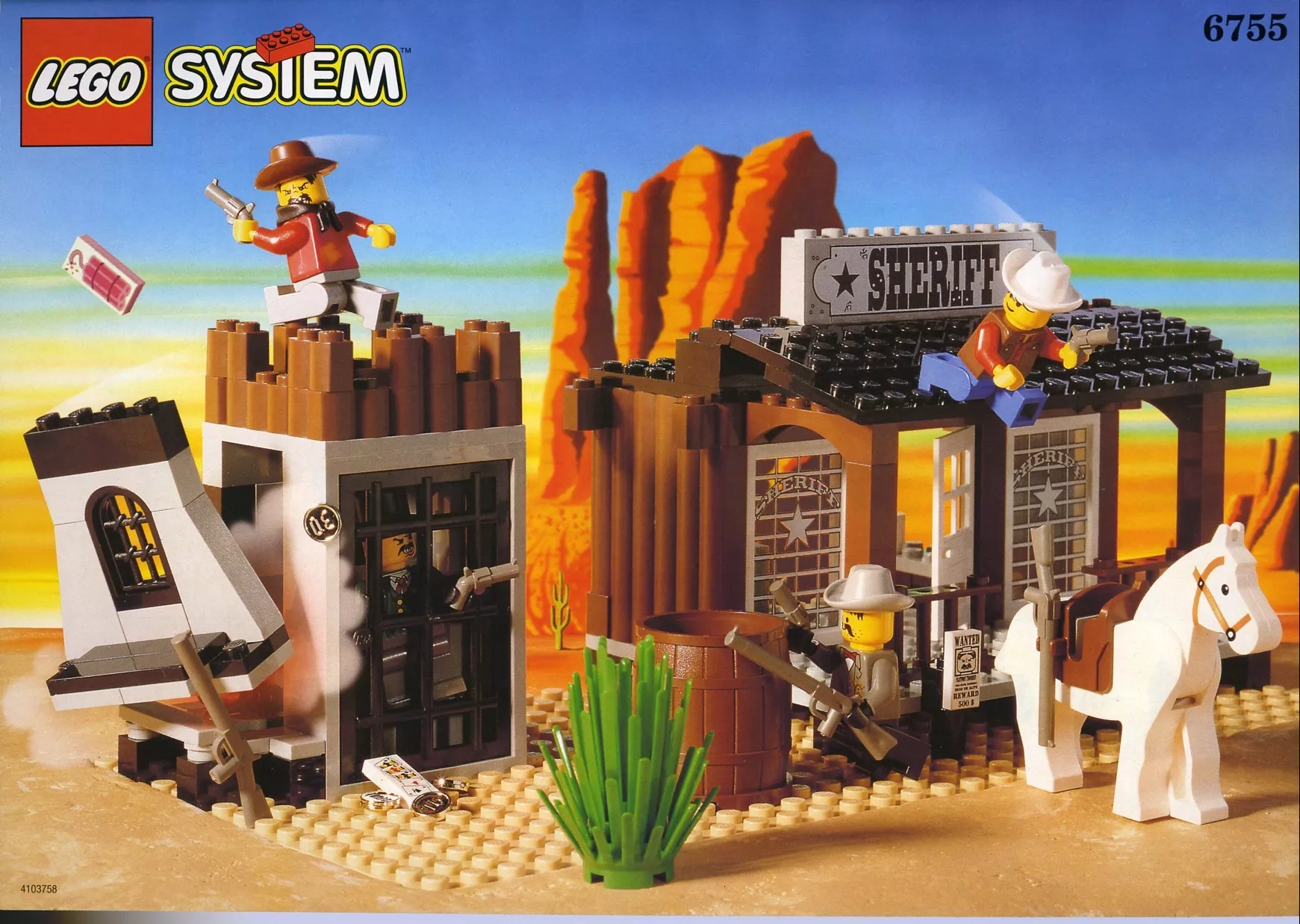 Set LEGO Western 6755 Sheriff's Lock-Up