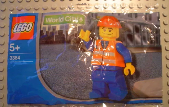 Set LEGO World City 3384 Construction Worker