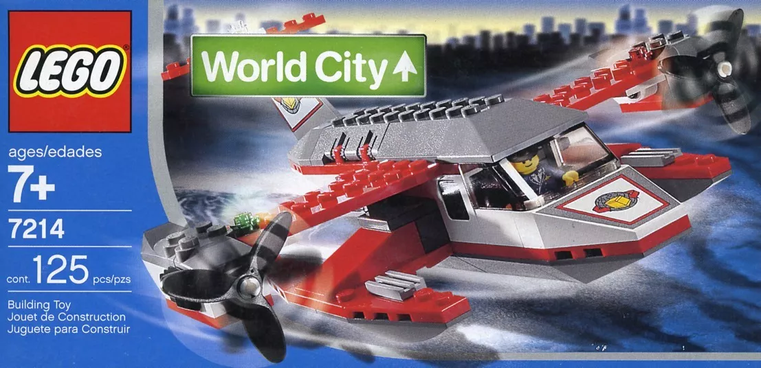 Set LEGO World City 7214 Airline Promotional Set