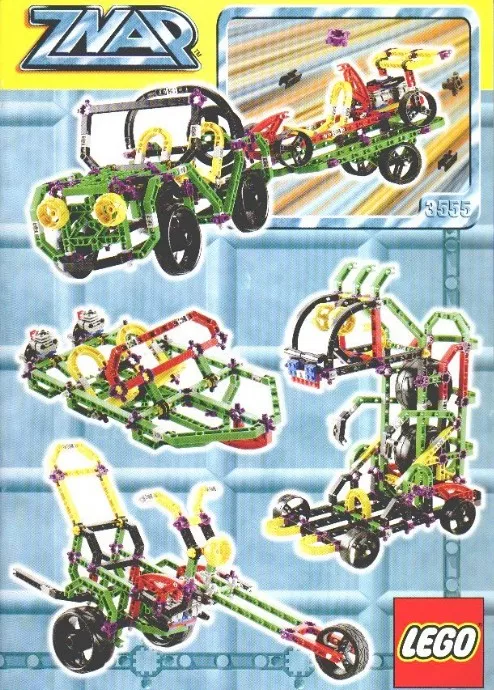 Set LEGO Znap 3555 Jeep