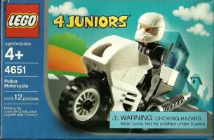 Set LEGO 4 Juniors 4651 Police Motorcycle