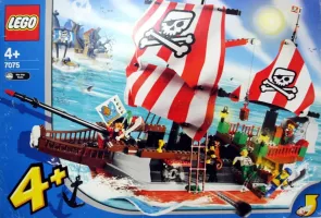 Set LEGO 4 Juniors 7075 Captain Redbeard's Pirate Ship