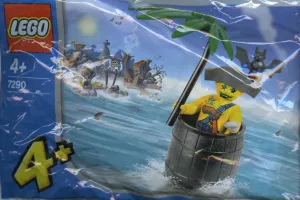 Set LEGO 4 Juniors 7290 Captain Kragg in Barrel