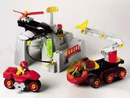 Set LEGO Action Wheelers 2914 Rescue Base