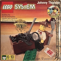 Set Lego Adventurers 1094 Johnny Thunder