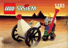 Set Lego Adventurers 1183 Mummy and Cart