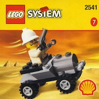 Set Lego Adventurers 2541 Adventurers Car