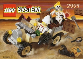 Set Lego Adventurers 2995 Adventurers Car