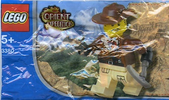 Set  Lego Adventurers 3380 Johnny Thunder