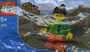 Set  Lego Adventurers 3382 China Girl