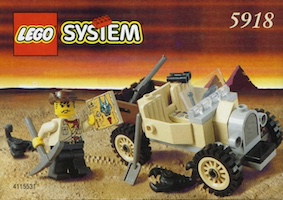 Set Lego Adventurers 5918 Scorpion Tracker