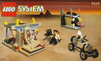 Set Lego Adventurers 5919 The Valley of the Kings