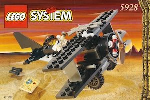 Set Lego Adventurers 5928 Bi-Wing Baron