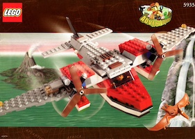 Set Lego Adventurers 5935 Island Hopper