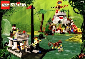 Set Lego Adventurers 5976 River Expedition