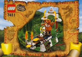 Set Lego Adventurers 7411 Tygurah's Roar