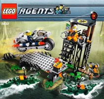 Set  LEGO Agents 8632 Swamp Raid