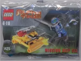 Set LEGO Alpha Team 1425 Alpha Team Jet Sub