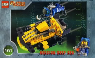 Set LEGO Alpha Team 4791 AT Sub-Surface Scooter