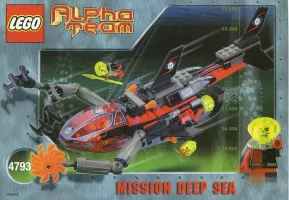 Set LEGO Alpha Team 4793 Ogel Shark Sub
