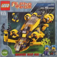 Set LEGO Alpha Team 4794 Alpha Team Command Sub