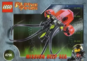 Set LEGO Alpha Team 4796 Ogel Mutant Squid