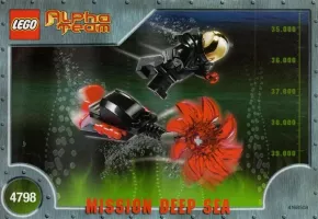Set LEGO Alpha Team 4798 Evil Ogel Attack