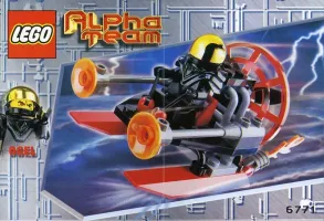 Set LEGO Alpha Team 6771 Ogel Command Striker