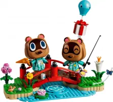 Set LEGO Animal Crossing 77059 Promenade avec Méli et Mélo