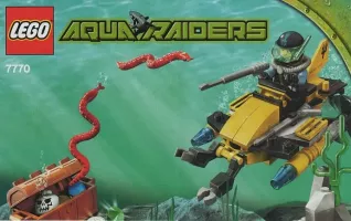 Set LEGO Aqua Raiders 7770 Deep Sea Treasure Hunter