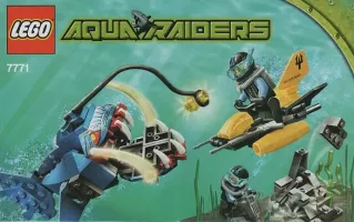 Set LEGO Aqua Raiders 7771 Angler Ambush