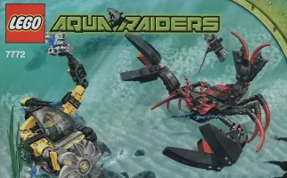 Set LEGO Aqua Raiders 7772 Lobster Strike