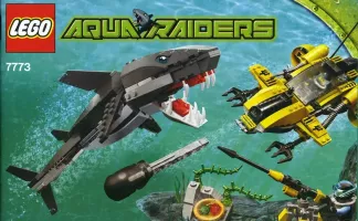 Set LEGO Aqua Raiders 7773 Tiger Shark Attack