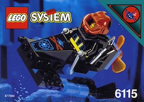 Lego Aquazone 6115 Shark Scout
