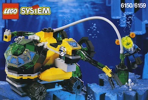 Lego Aquazone 6150 Crystal Detector