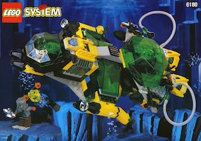 Lego Aquazone 6180 Hydro Search Sub