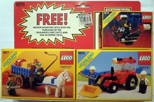 Set LEGO Assorted 1675 Three Set Bonus Pack