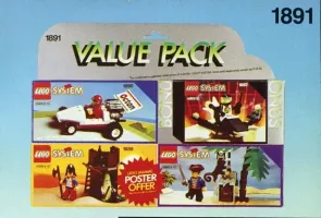 Set  LEGO Assorted 1891 Four Set Value Pack
