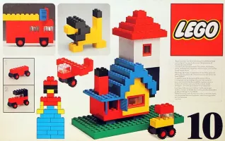 Set  LEGO Basic 10 Basic Building Set, 3+